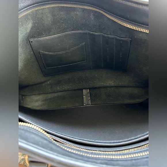 Vintage Coach Briefcase Style 5296 in Black Leather - Picture 8 of 16